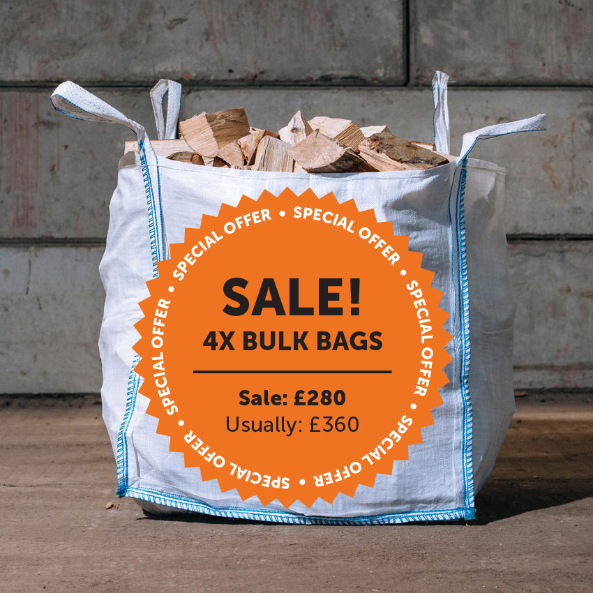 Bulk Bag of Kiln-Dried Hardwood Logs